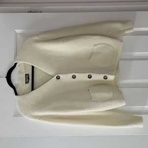 Over sized button-down sweater